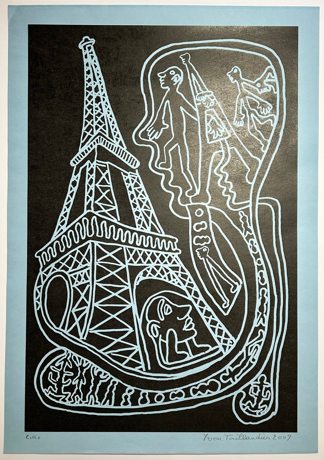 Tour Eiffel.  2009.