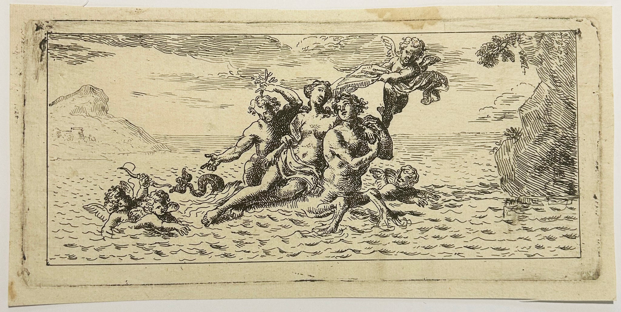 [Tritons et néréide].