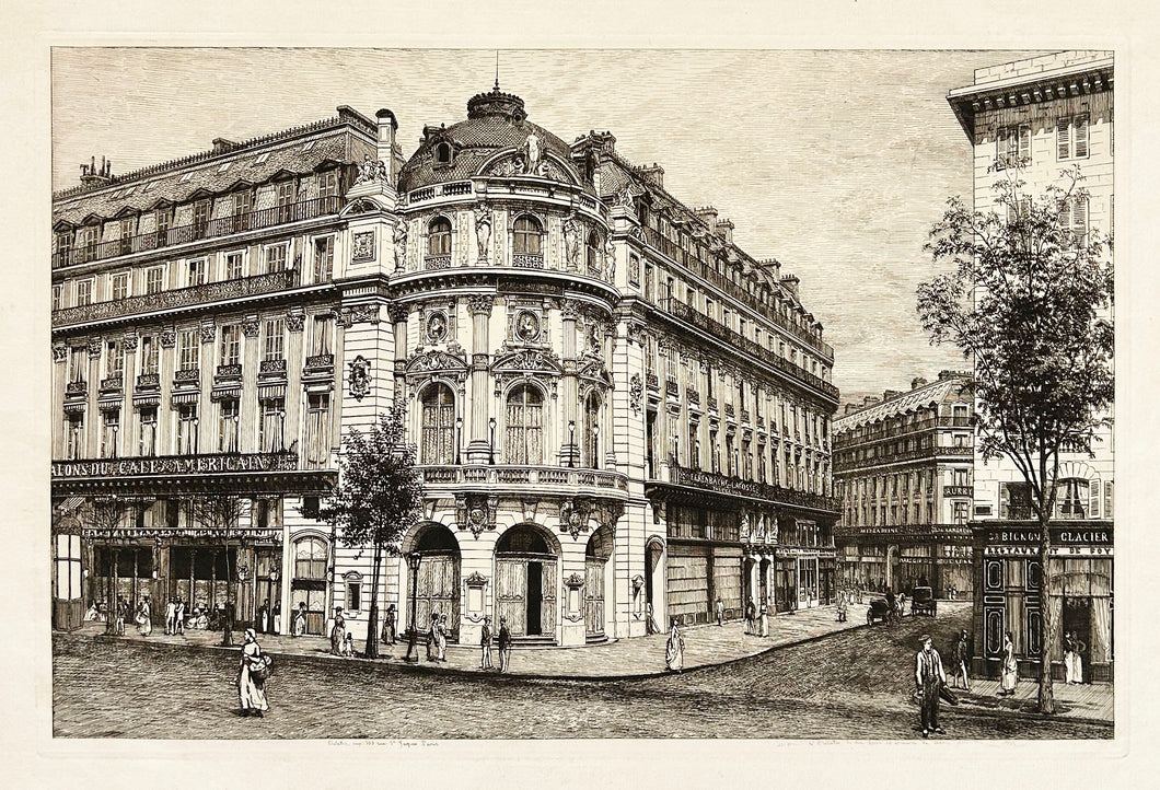 Théâtre du Vaudeville. 1868.