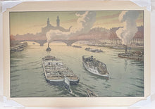 Charger l&#39;image dans la galerie, Paysages parisiens.  1900.
