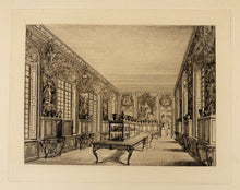 Charger l'image dans la galerie, Jules JACQUEMART - Le Cabinet des médailles.  c.1860. Gravure originale à l'eau-forte et pointe sèche.
