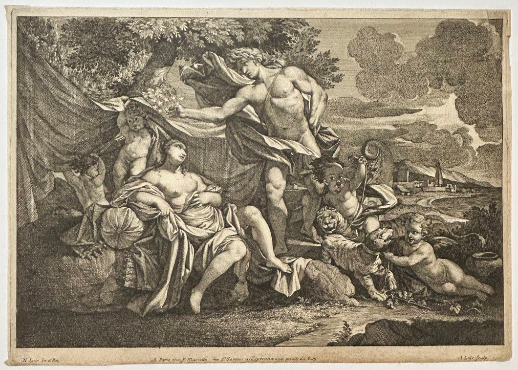 Vénus et Adonis.