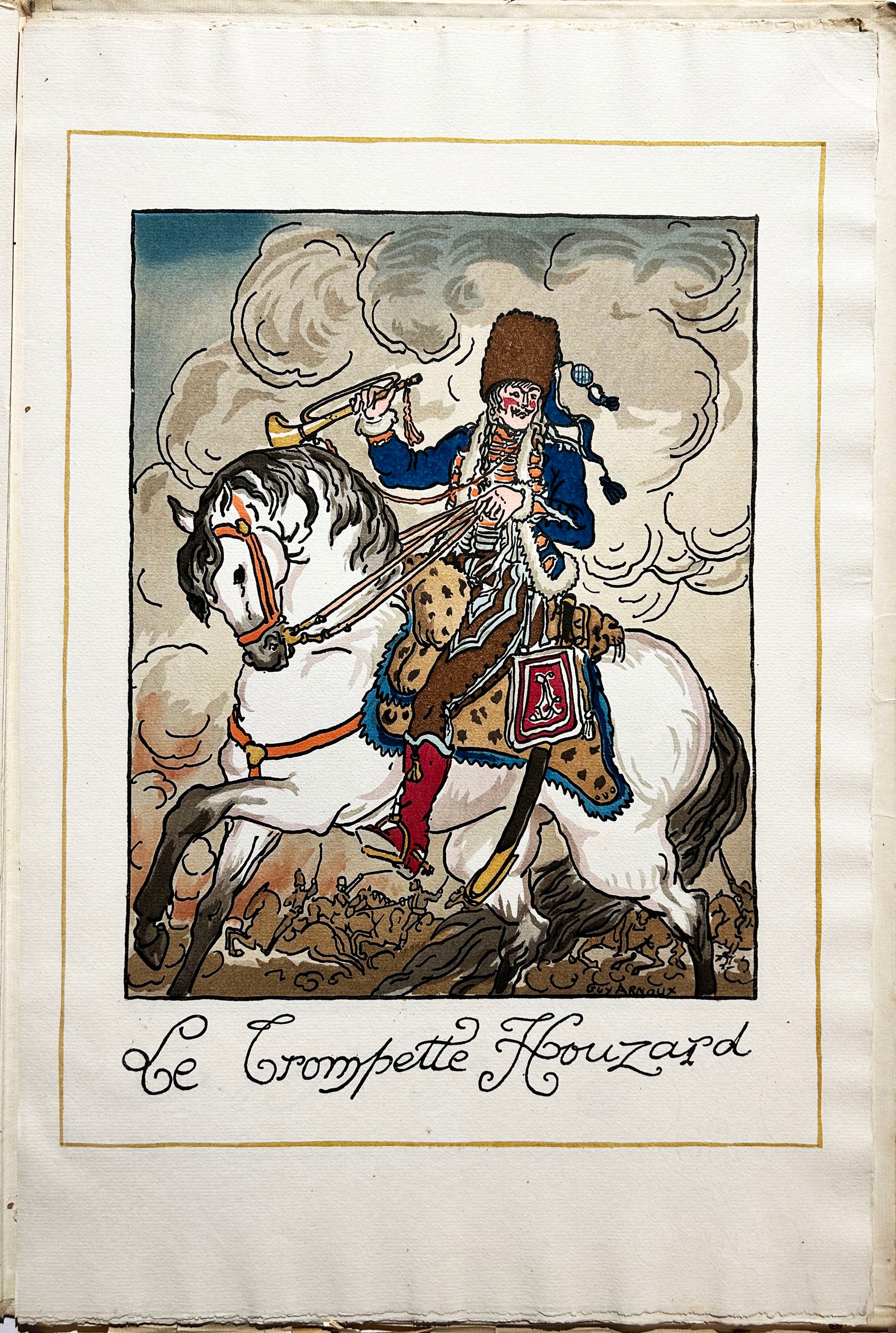 Tambours et Trompettes, Images de Guy Arnoux.  1918.