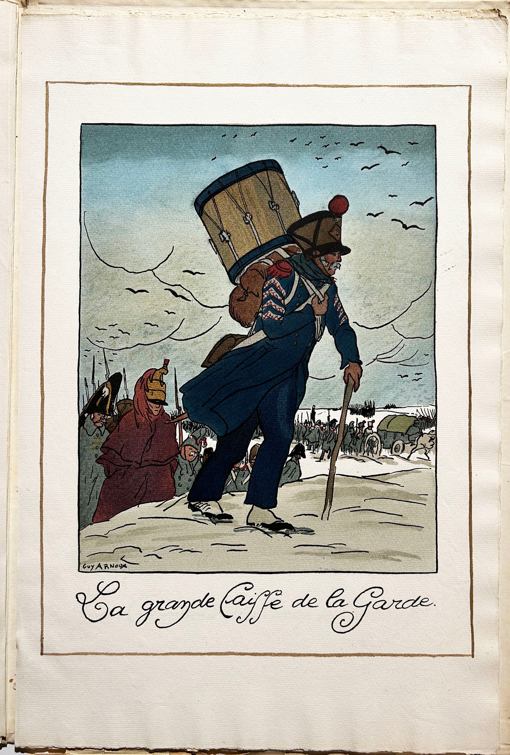 Tambours et Trompettes, Images de Guy Arnoux.  1918.