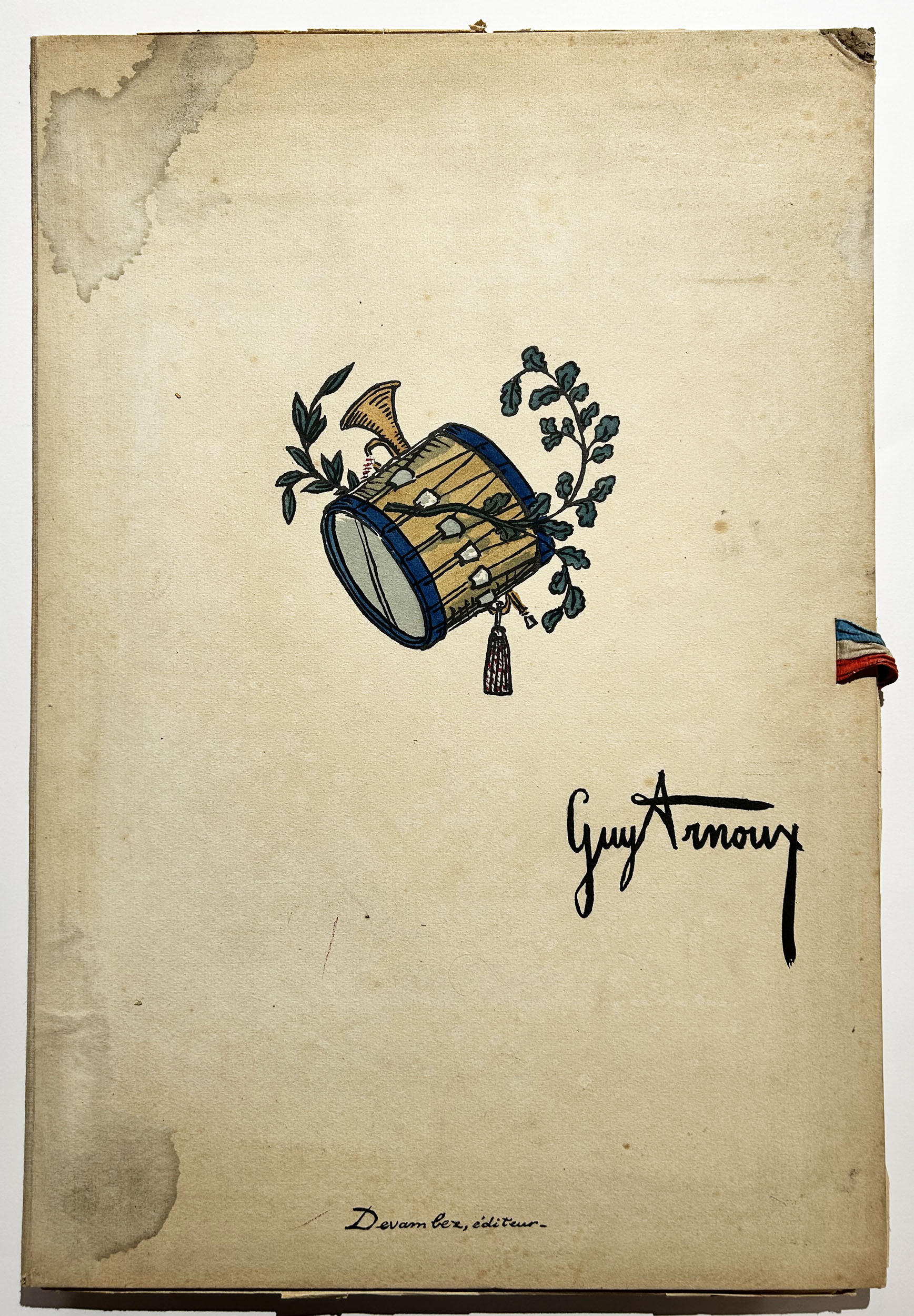 Tambours et Trompettes, Images de Guy Arnoux.  1918.