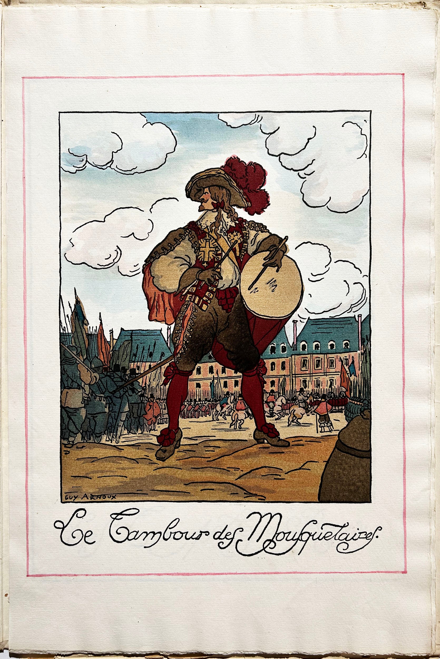 Tambours et Trompettes, Images de Guy Arnoux.  1918.