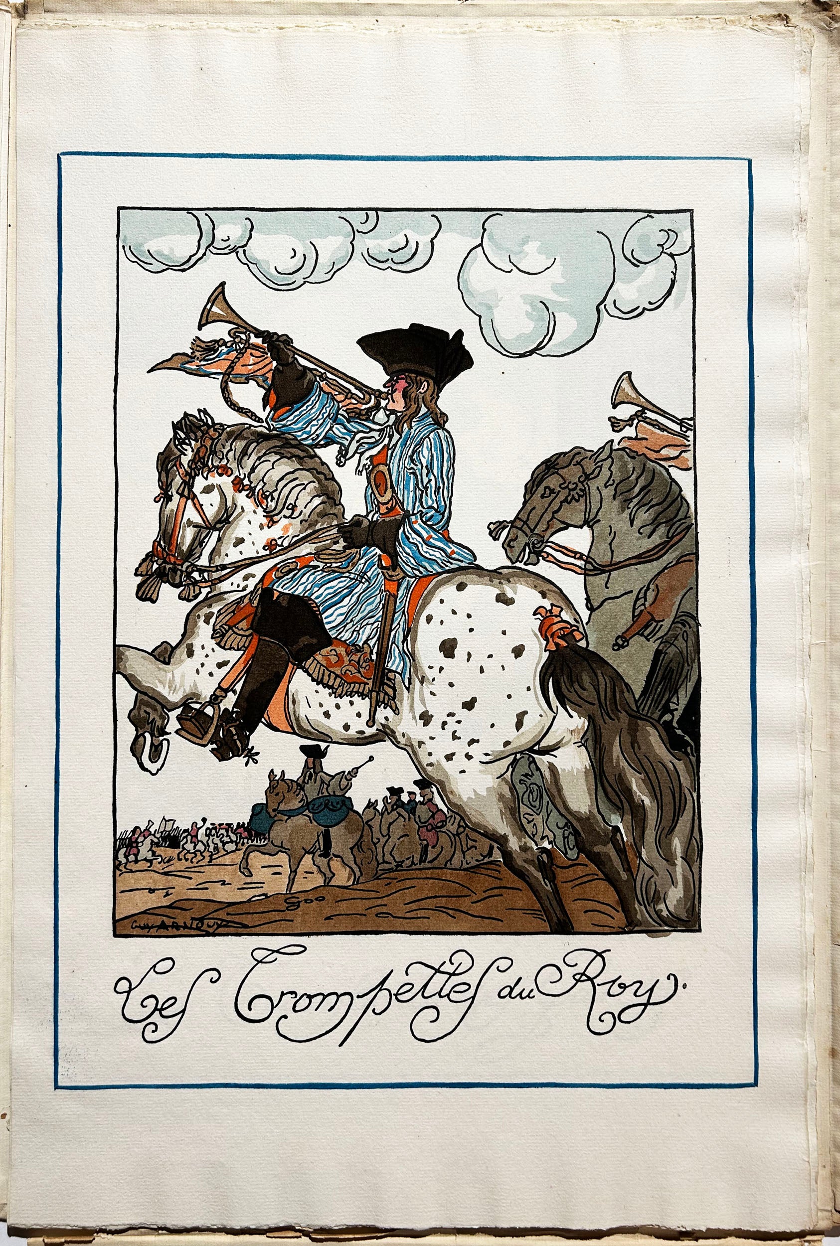 Tambours et Trompettes, Images de Guy Arnoux.  1918.