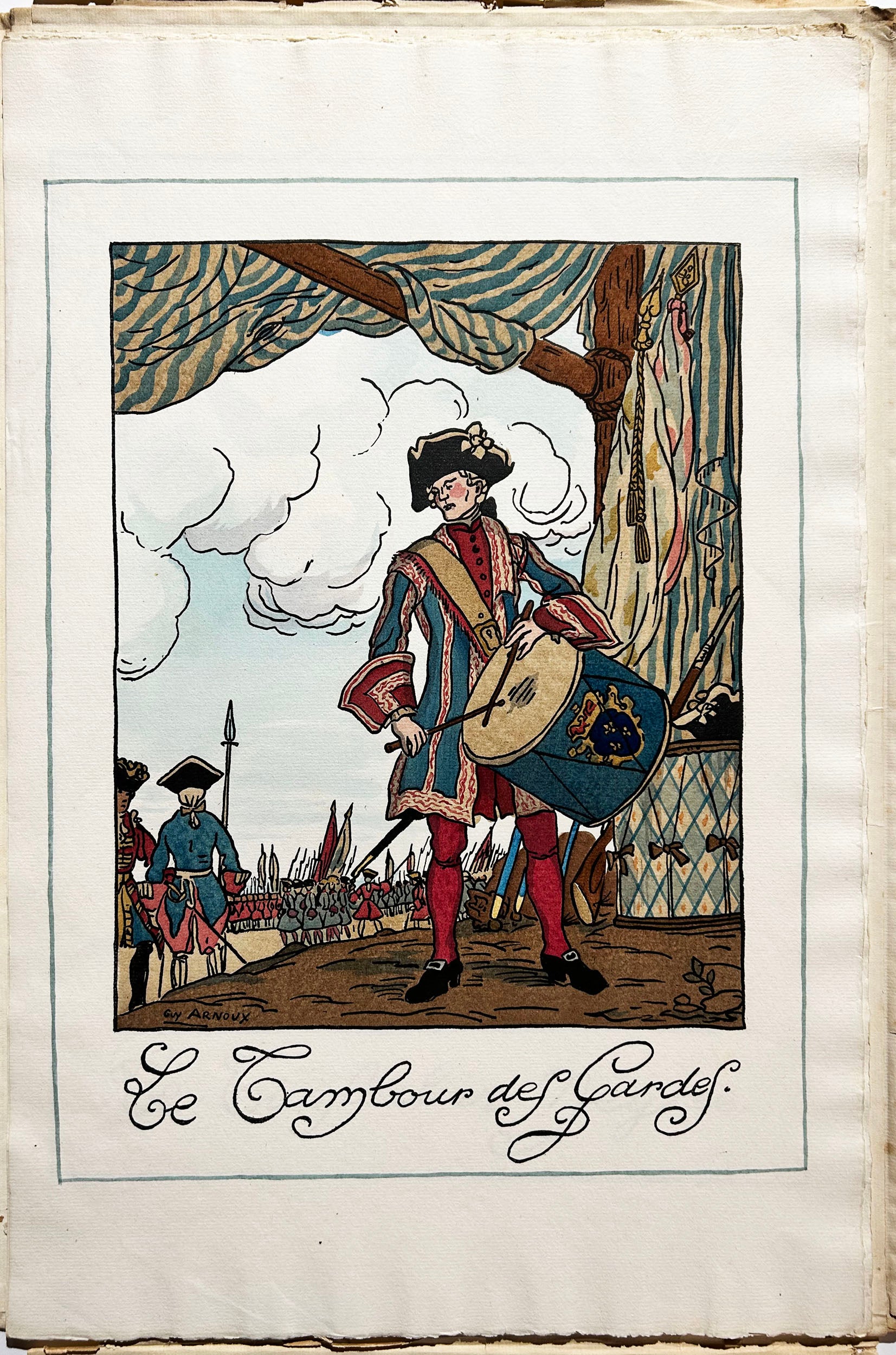 Tambours et Trompettes, Images de Guy Arnoux.  1918.