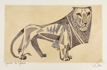 Charger l&#39;image dans la galerie, [Lion].  c.1960.
