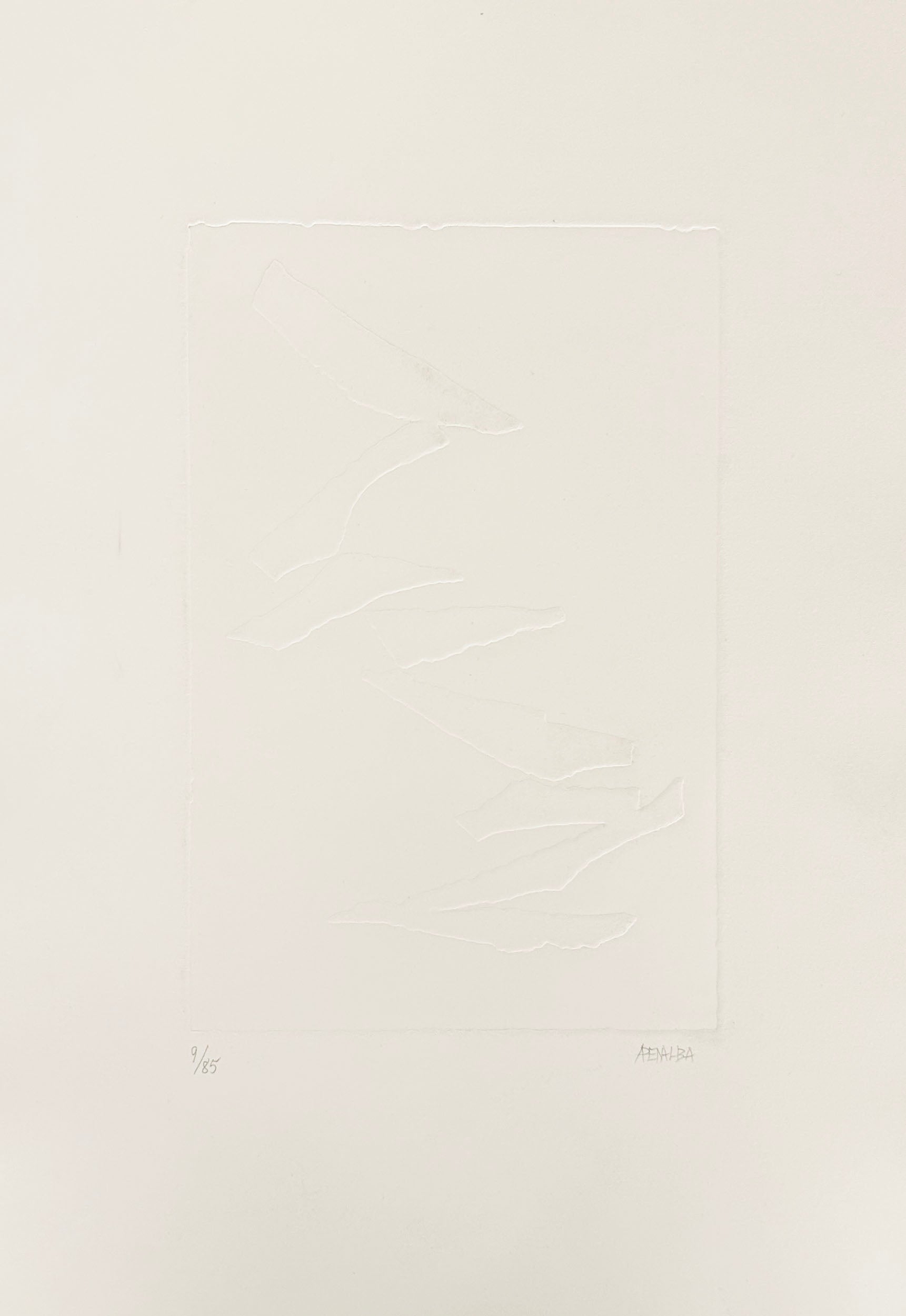 [Composition blanche].  1960.