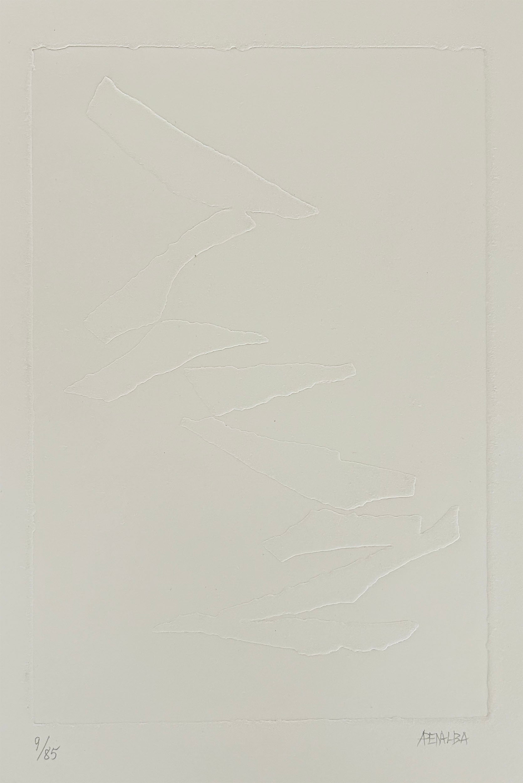 [Composition blanche].  1960.