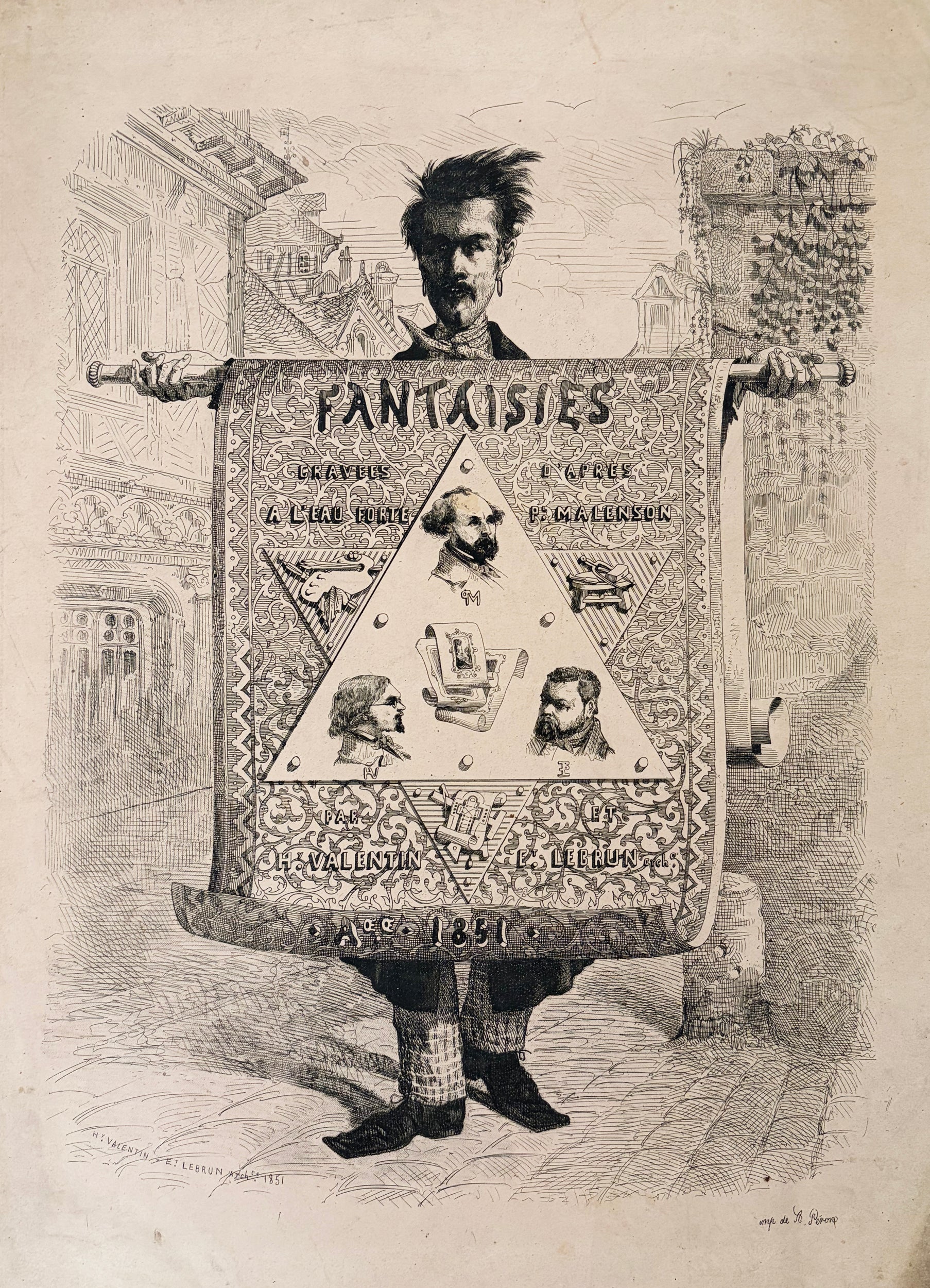 D'après Paul MALENSON - Page de titre pour 