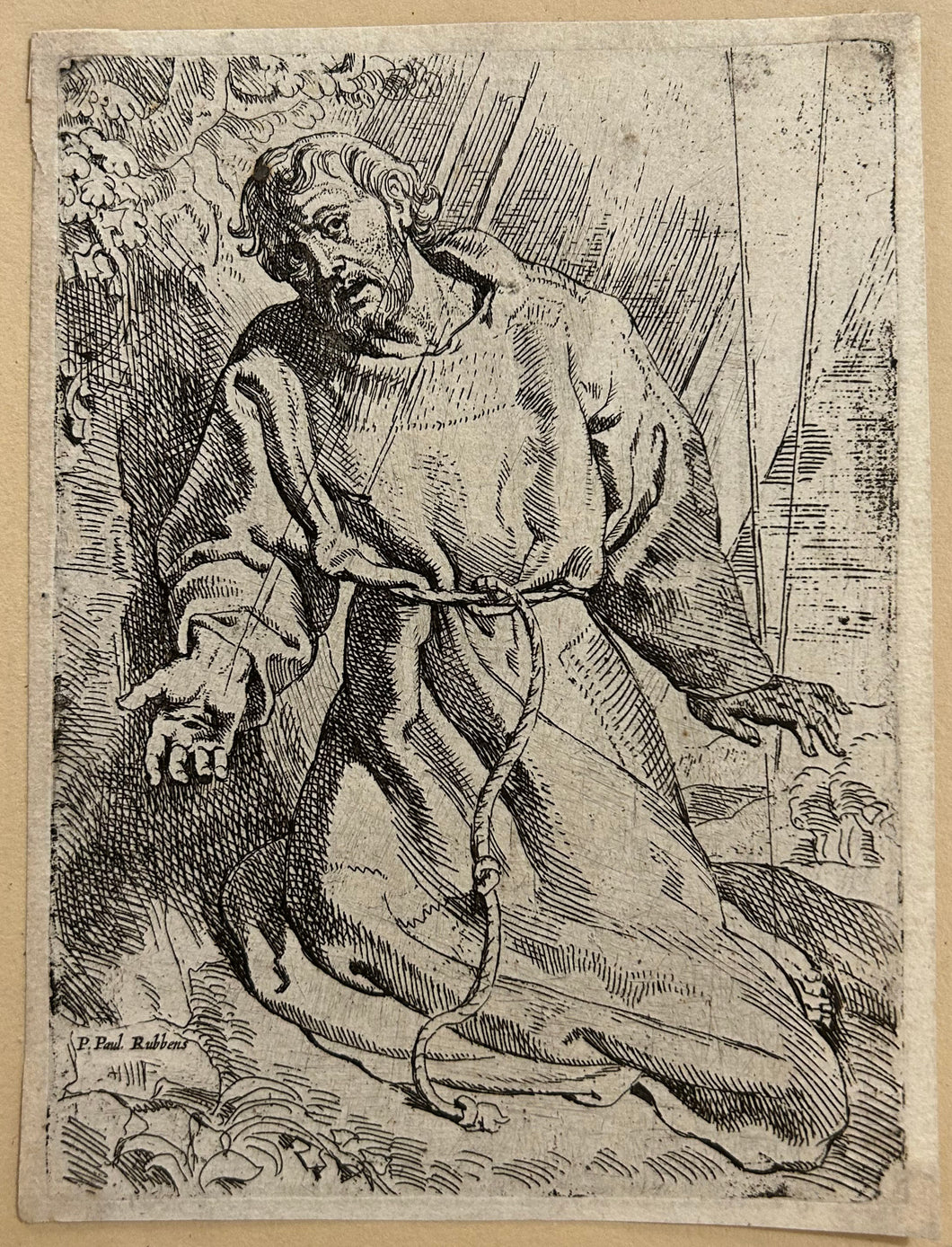 Saint François d’Assise recevant les stigmates.