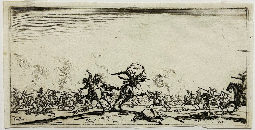 Le combat au pistolet (Les combats de cavalerie).