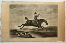 Charger l&#39;image dans la galerie, The hunter in a Flying leap. 1751.
