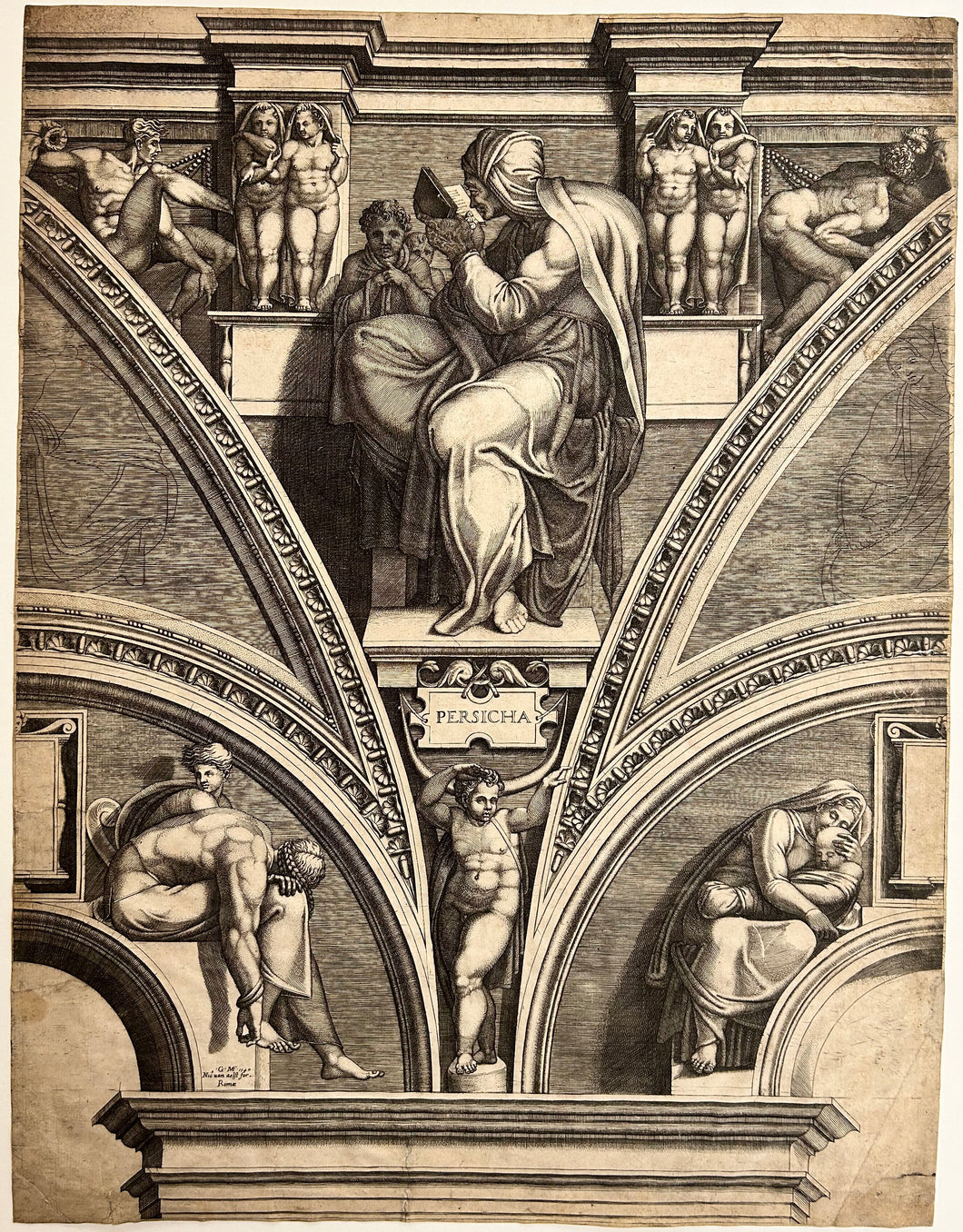 Persicha. La Sibylle Persique.  c.1570.