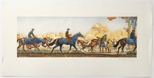 Charger l'image dans la galerie, Chevaux à l'entrainement en forêt. 1919.
