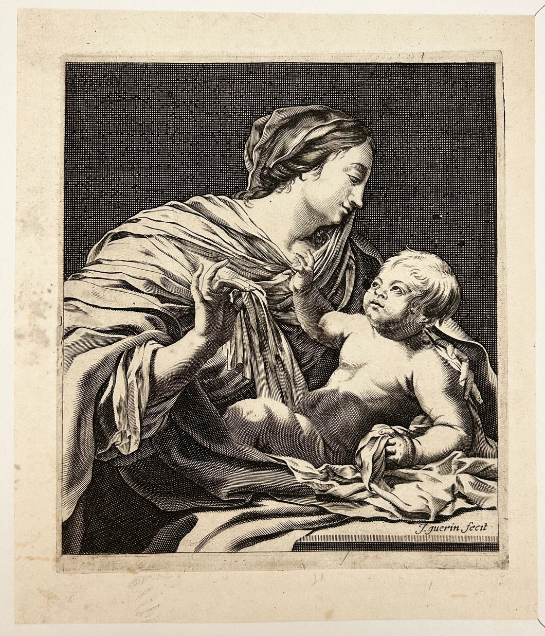 [La Vierge à l'Enfant].