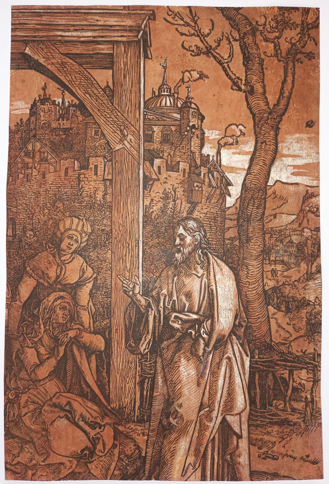 Le Christ prenant congé de sa mère.  Vers 1504-1505.