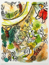 Charger l'image dans la galerie, Marc CHAGALL - Le plafond de l'Opéra Garnier.  1965. Lithographie imprimée en couleurs. 
