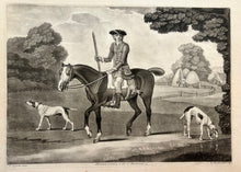 Charger l&#39;image dans la galerie, Thomas BURFORD - [Chasseur à cheval].  c.1752. Manière noire d&#39;après James Seymour (Londres 1702 † 1752).
