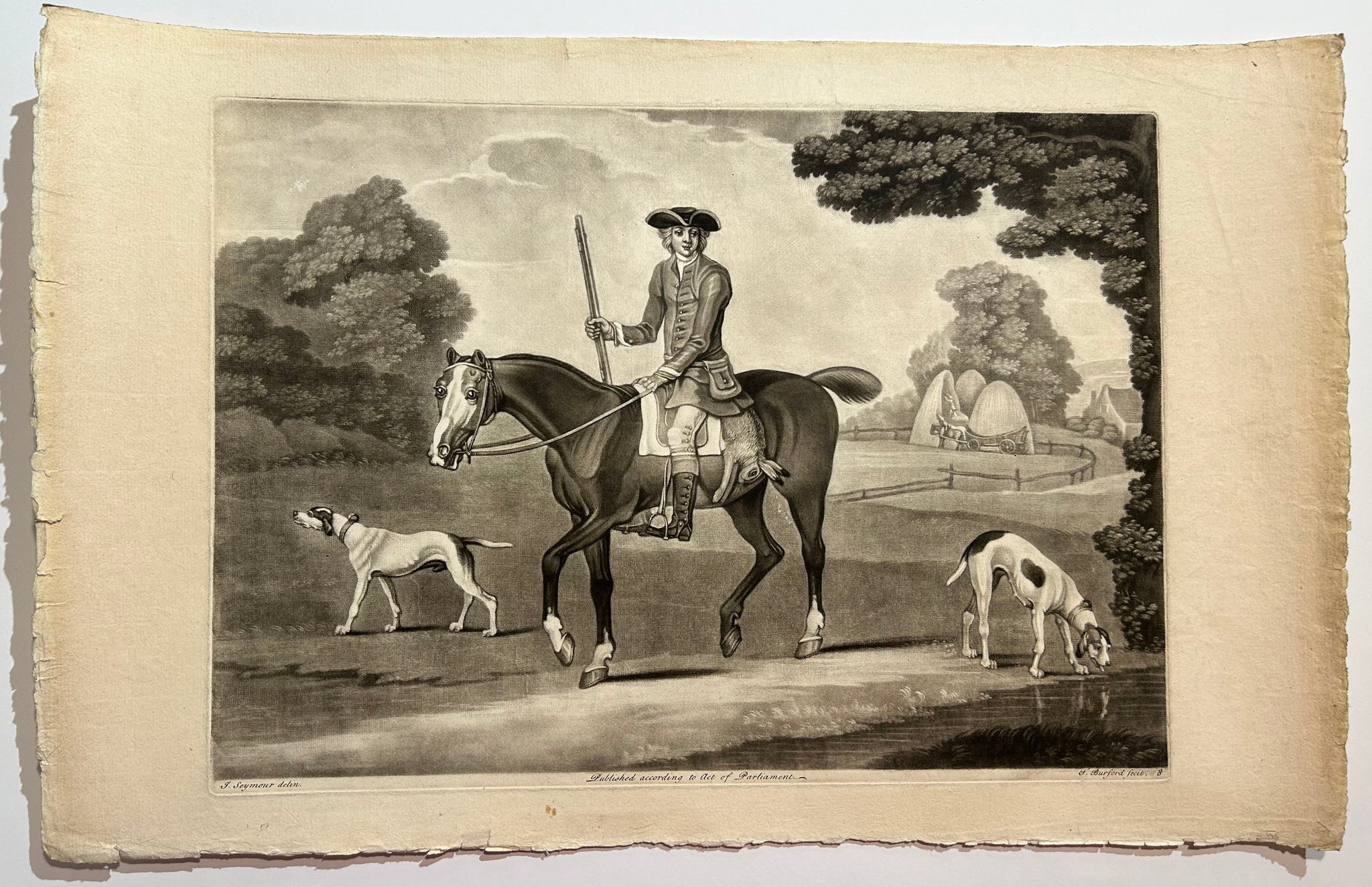 [Chasseur à cheval].  c.1752.