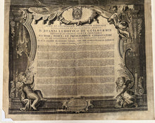 Charger l&#39;image dans la galerie, Thèse théologique pour Jean-Louis de Guilhermis, Primicier de l&#39;Université d&#39;Avignon en 1747 et 1756, premier Recteur, Juge et conservateur des privilèges de la même Académie.  1757.
