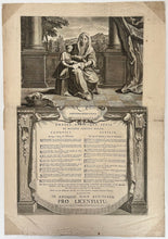 Charger l&#39;image dans la galerie, Theses utriusque juris. [Thèse de doctorat de la Faculté de droit de Paris de Jacques Gillet].  1761.
