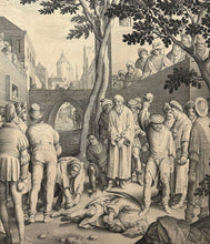 Charger l&#39;image dans la galerie, La lapidation des vieillards.  1629.
