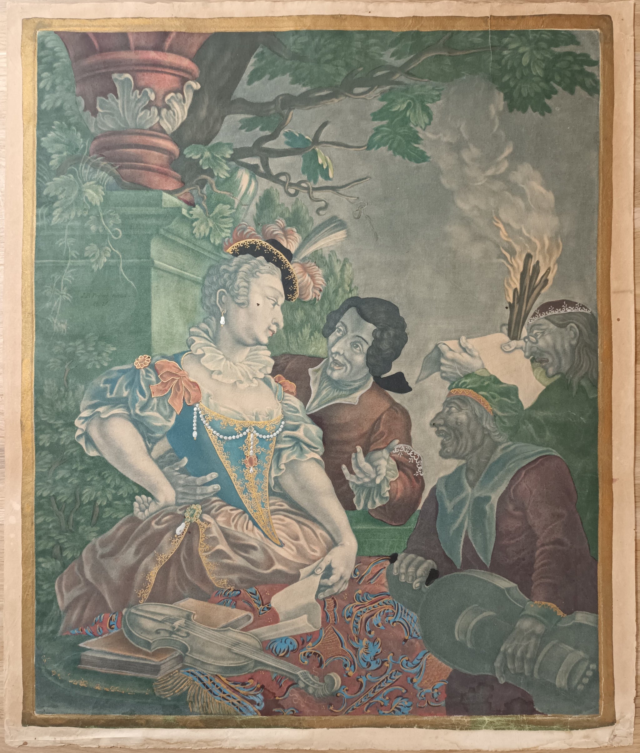 [Scène galante].