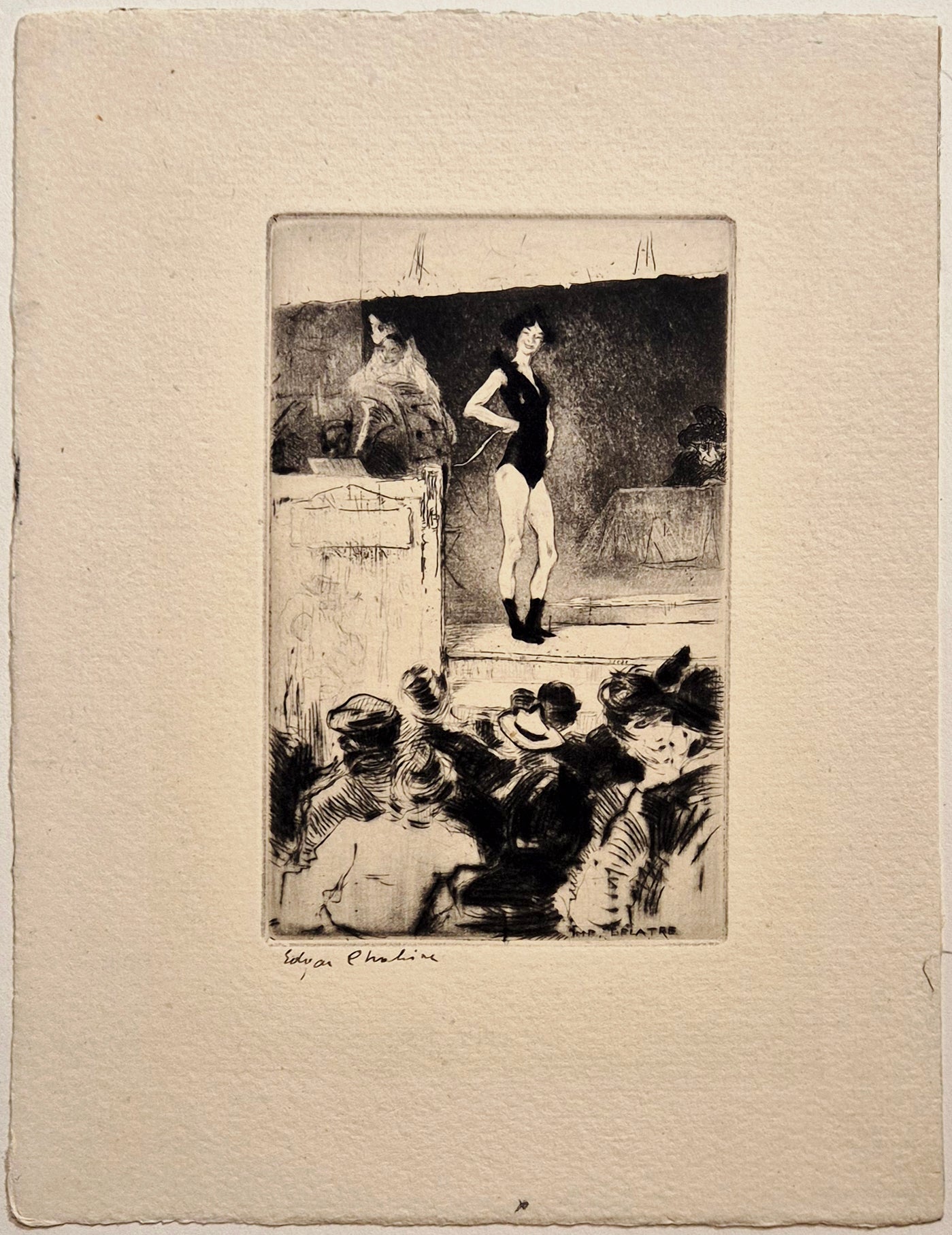 L'invité après la parade. 1902.