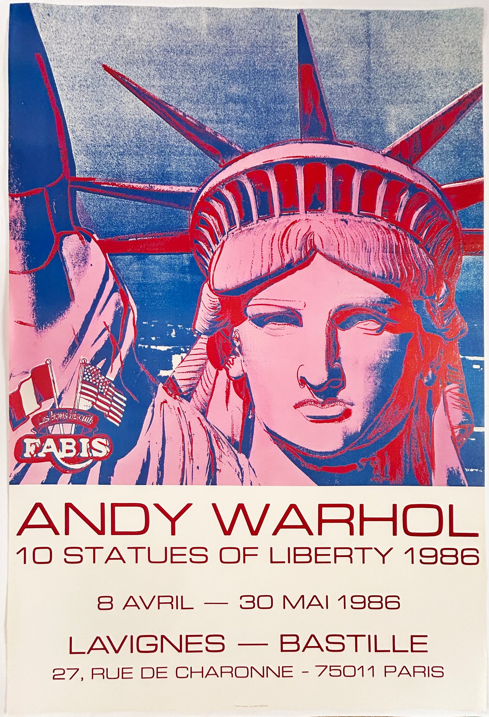D'après Andy WARHOL - Affiche de l'Exposition 