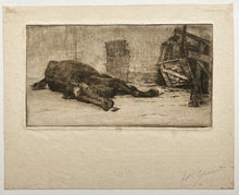 Charger l&#39;image dans la galerie, Le cheval mort. Avant 1877.

