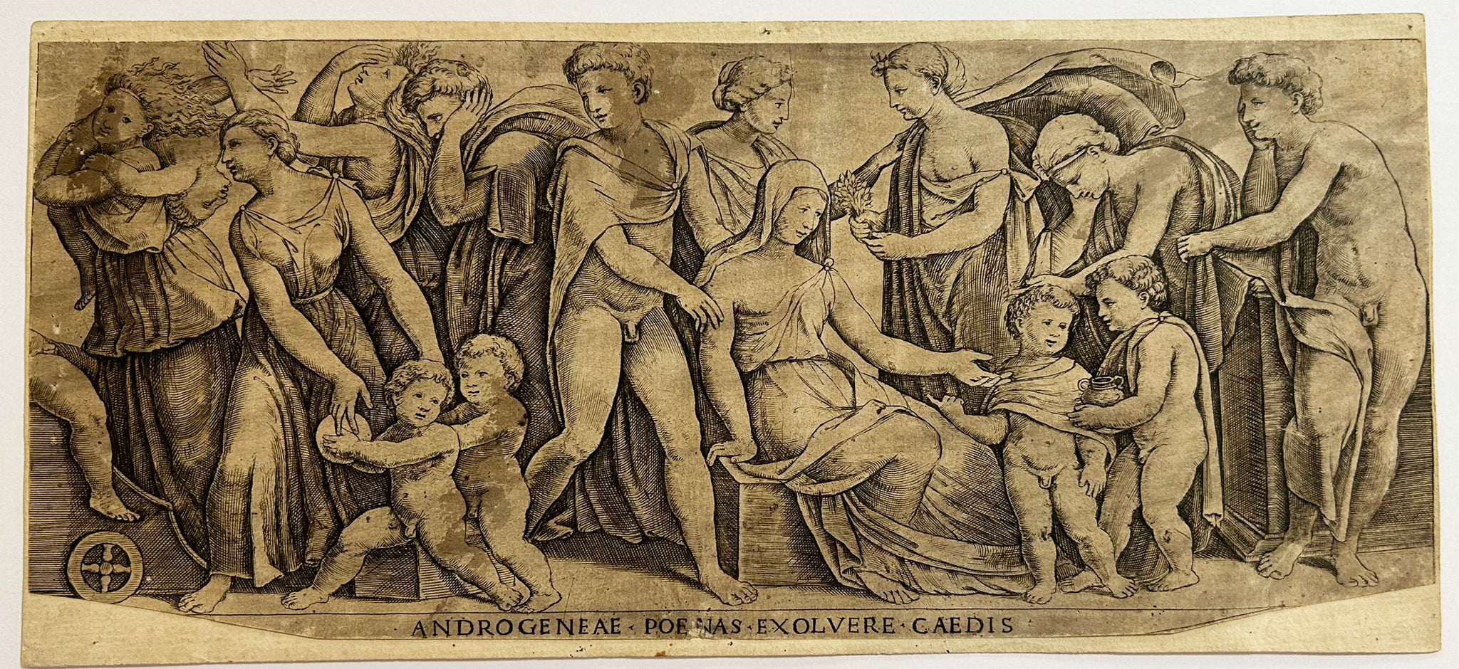 Androgeneae poenia exolvere caedis. [Le Mariage de Jason].  Vers 1530-1560.