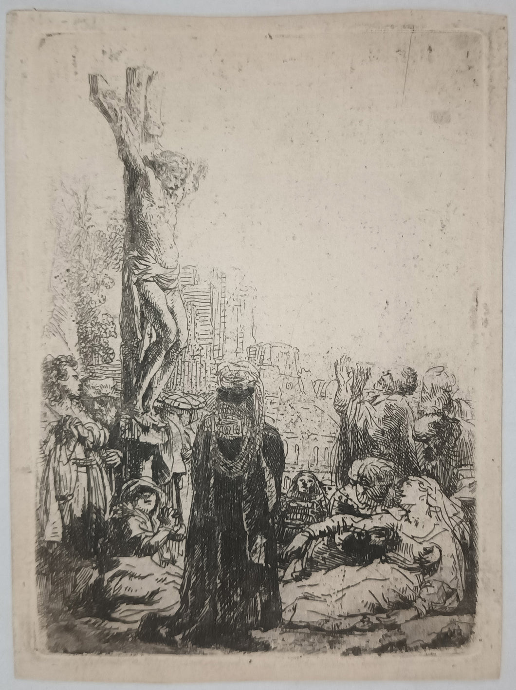 Crucifixion. Petite planche, v. 1635