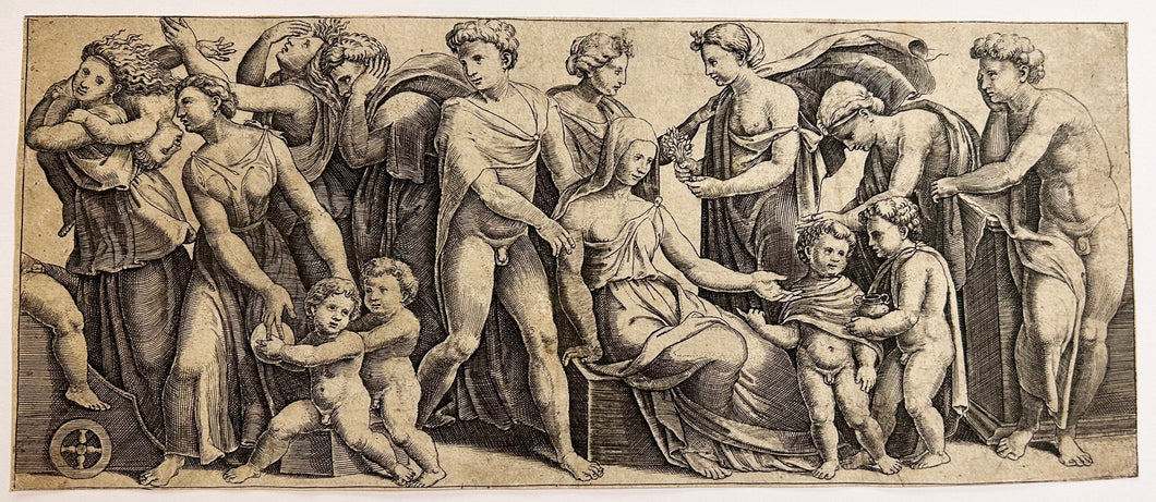 Androgeneae poenia exolvere caedis. [Le Mariage de Jason].  Vers 1530-1560.