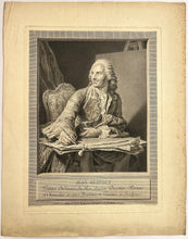 Charger l&#39;image dans la galerie, Portrait de Jean Restout (1692†1768), Peintre ordinaire du Roi, Ancien directeur, recteur et chancelier en son Académie de Peinture et Sculpture.  1771.
