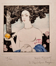 Charger l&#39;image dans la galerie, Frontispice, Les Sonnets pour Hélène. 1924.
