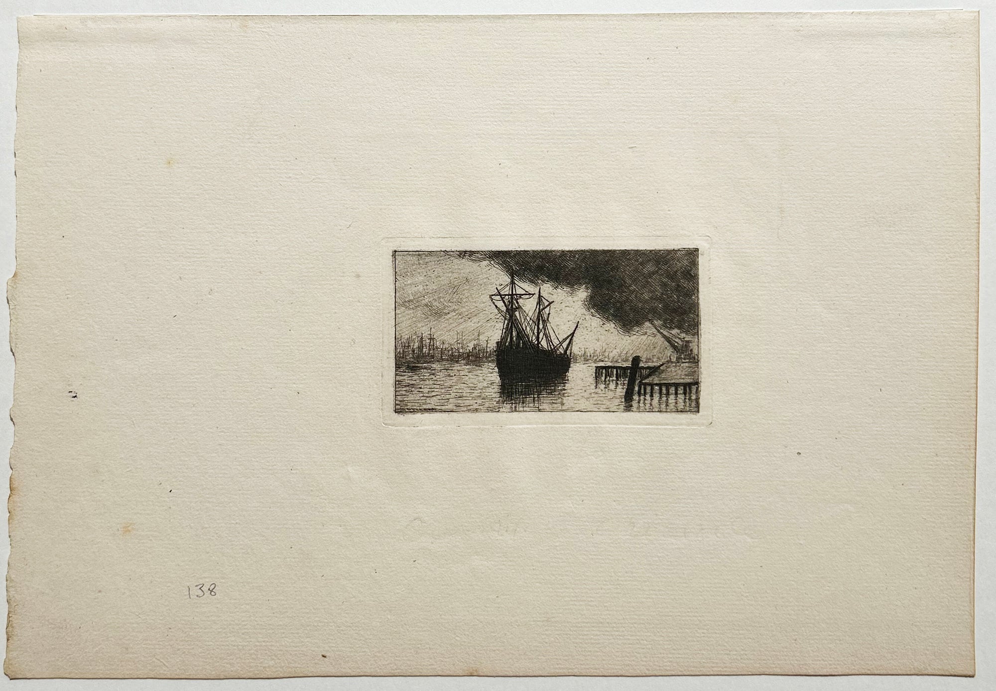 Le Dunkerque.  1875.