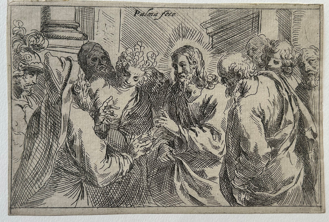 Le Christ et la femme adultère.  c.1611.
