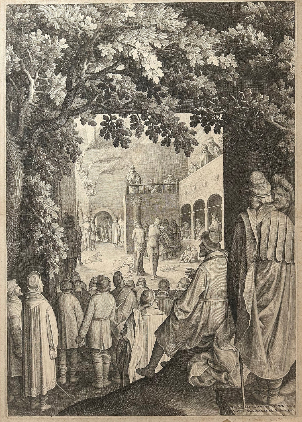 La Flagellation du Christ.  1632-1635.