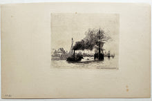 Charger l&#39;image dans la galerie, Port du Havre.  1874.
