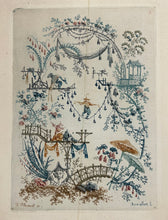 Charger l&#39;image dans la galerie, Arabesque avec un funambule.  Vers 1795.
