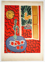 Charger l'image dans la galerie, Henri MATISSE (d'après) - Chambre rouge.  1961. Lithographié par Charles Sorlier. 
