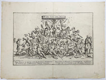 Charger l&#39;image dans la galerie, A&#39; sen tutt&#39;una massa.  1690.
