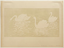 Charger l&#39;image dans la galerie, Les cygnes.  1895.
