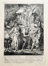 Charger l&#39;image dans la galerie, Louis DESPLACES - Médée, la magicienne et Jason. Eau-forte.
