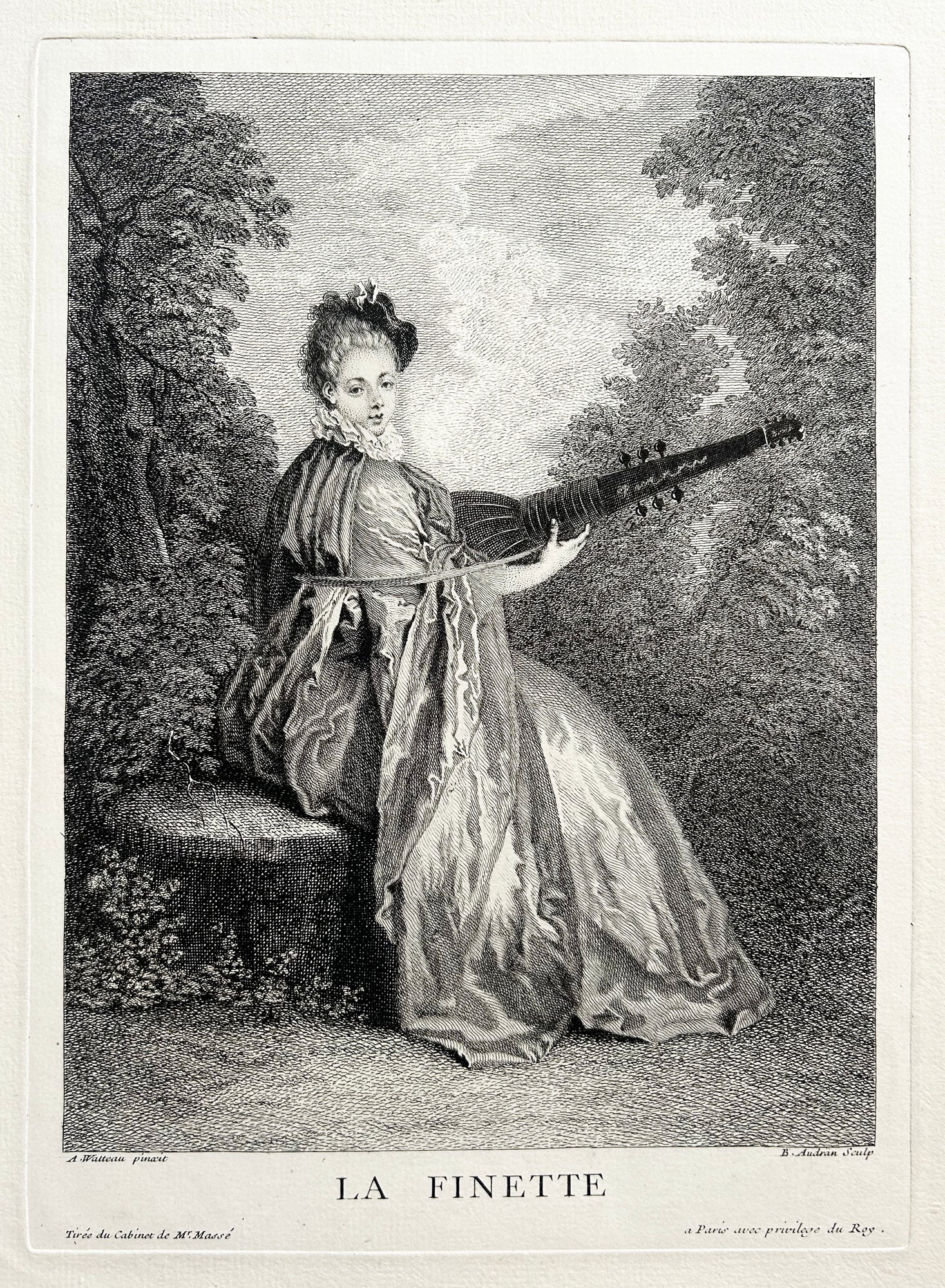 La finette & L'Indifférent.  1729.