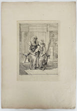 Charger l&#39;image dans la galerie, Mère et fille paysannes italiennes en prière.  1786.
