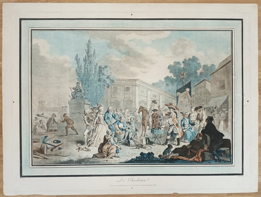 Le Charlatan.  1785.